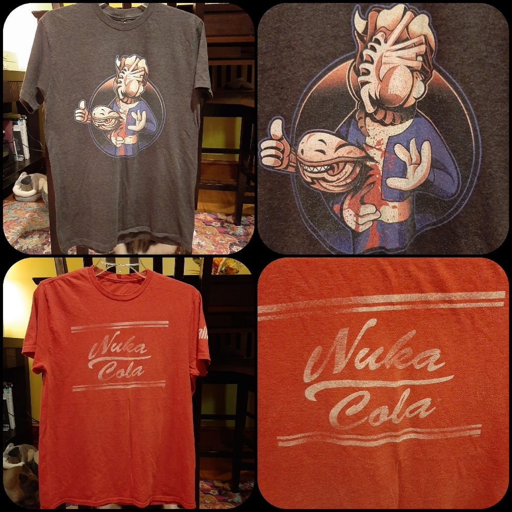 LOT of (2) FALLOUT TEE's